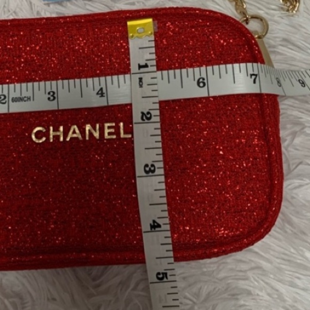 CHANEL MAKEUP BAG POUCH AUTHENTIC - Picture 11 of 11